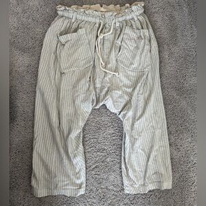 Striped Free People Pants.